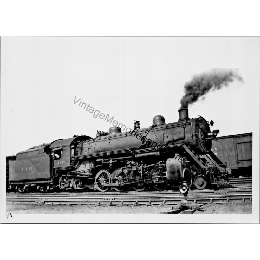 VTG‎ The Alton Railroad Company 4375 Steam Locomotive "The Only Way" T2-15